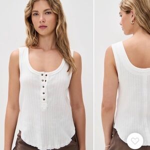 NWT Free People Bryson Henley Tank XS